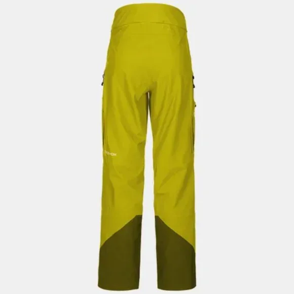 Brand New Ortovox 3L DEEP SHELL  PANTS in "Dirty Daisy" Women's Ski Snowboard - Picture 4 of 4